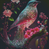 Aesthetic Floral Bird Diamond Paintings