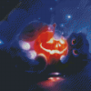 Aesthetic Halloween Cat Art Diamond Paintings