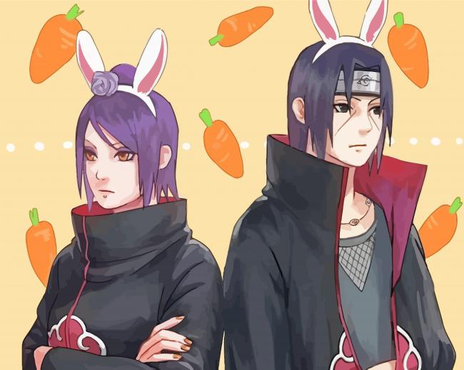 Aesthetic Itachi Konan Diamond Paintings