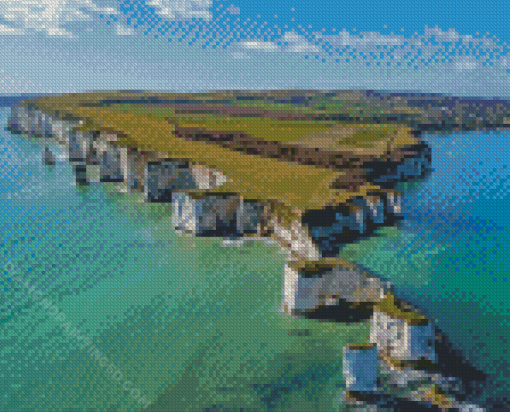 Aesthetic Jurassic Coast Diamond Paintings