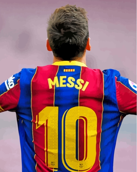 Aesthetic Messi Barcelona Diamond Paintings