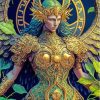 Aesthetic Nature Queen Warrior Diamond Paintings