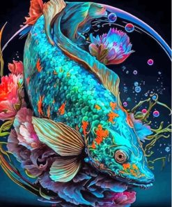 Aesthetic Tropical Fish Diamond Paintings