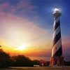 American Ligthhouses Cape Hatteras NC Diamond Paintings