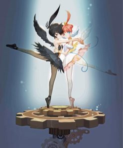 Ballerinas Anime Princess Tutu Diamond Paintings