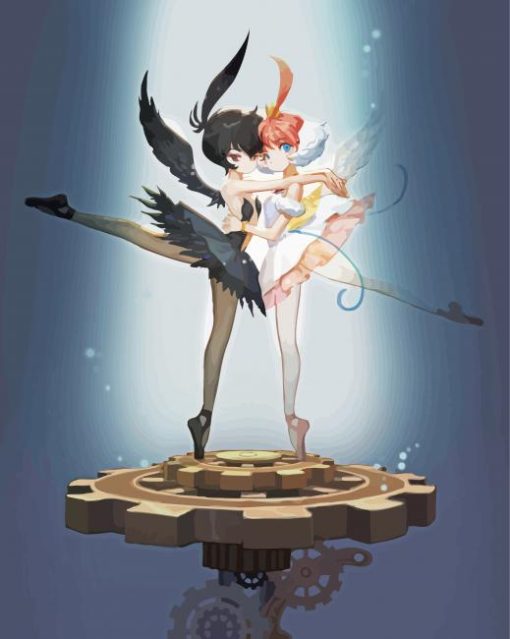 Ballerinas Anime Princess Tutu Diamond Paintings