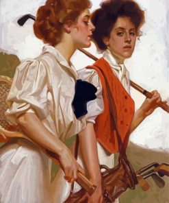 Beautiful Ladies Leyendecker Diamond Paintings