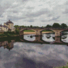 Bridge Over The River Chinon Diamond Paintings