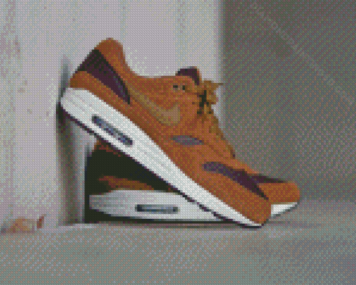 Brown Air Max 1 Diamond Paintings