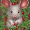 Christmas Mouse Diamond Paintings