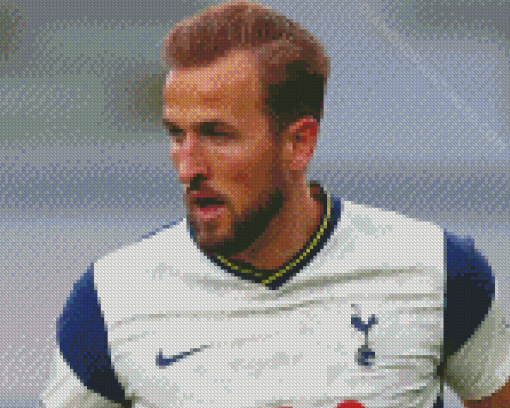 Close Up Harry Kane Diamond Paintings