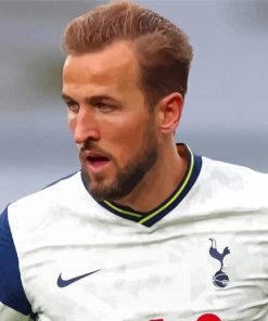 Close Up Harry Kane Diamond Paintings