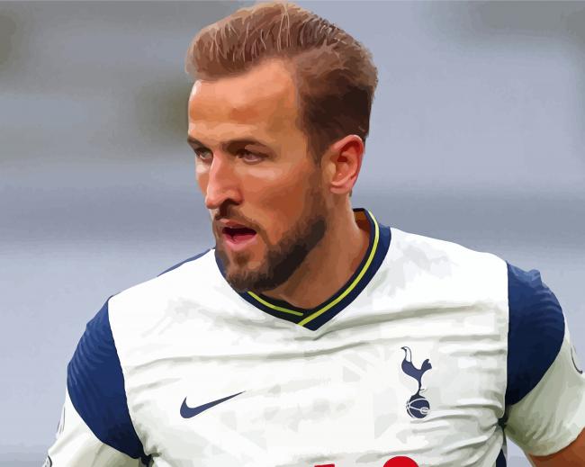 Close Up Harry Kane Diamond Paintings