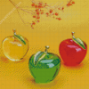 Crystal Glass Apples Diamond Paintings