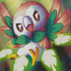 Cute Rowlet Anime Diamond Paintings