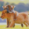 Cute Tiger Cubs Diamond Paintings