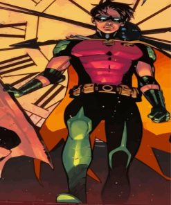 Damian Wayne Batman The Brave and The Bold Diamond Paintings