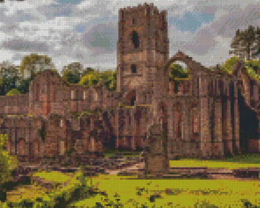 Fountains Abbey Diamond Paintings