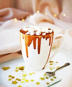 Hot Chocolate Winter Drink Diamond Paintings