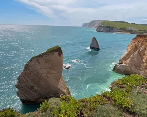 Isle Of Wight Coast Path Diamond Paintings