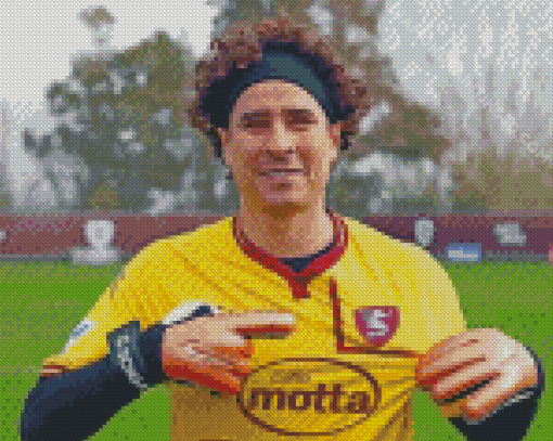 Memo Ochoa Football Player Diamond Paintings