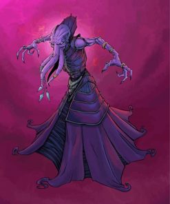 Mind Flayer Art Diamond Paintings