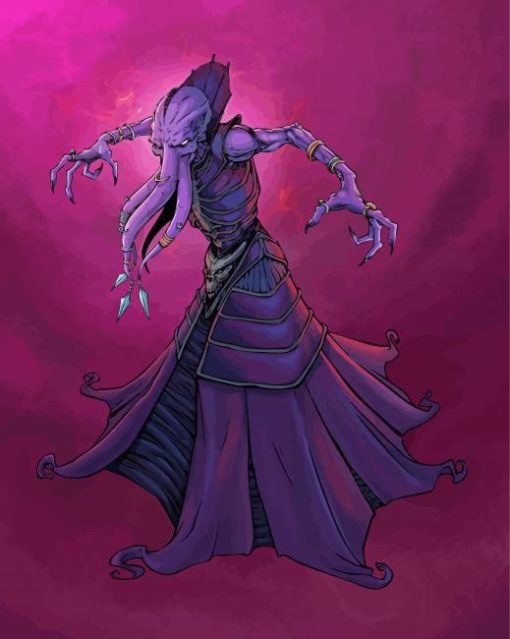 Mind Flayer Art Diamond Paintings