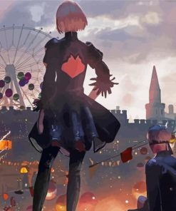 Nier Automata Diamond Paintings