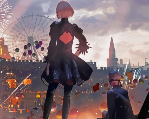 Nier Automata Diamond Paintings