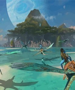 Pandora Avatar Beach Diamond Paintings