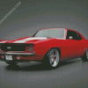 Red 69 Camaro Diamond Paintings