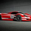 Red Porsche 917 Diamond Paintings