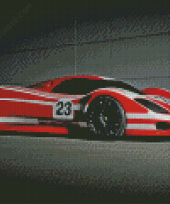 Red Porsche 917 Diamond Paintings