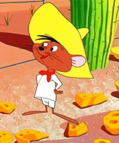 Speedy Gonzales Cartoon Diamond Paintings