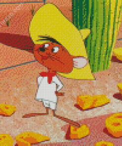 Speedy Gonzales Cartoon Diamond Paintings