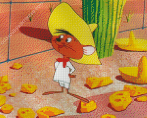 Speedy Gonzales Cartoon Diamond Paintings