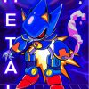 Aesthetic Metal Sonic Diamond Paintings