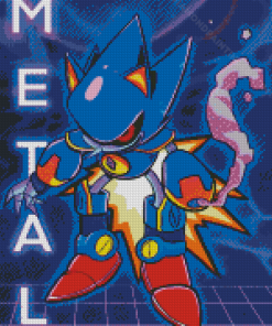 Aesthetic Metal Sonic Diamond Paintings