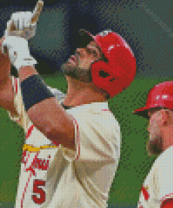 Albert Pujols Baseball Player Diamond Paintings