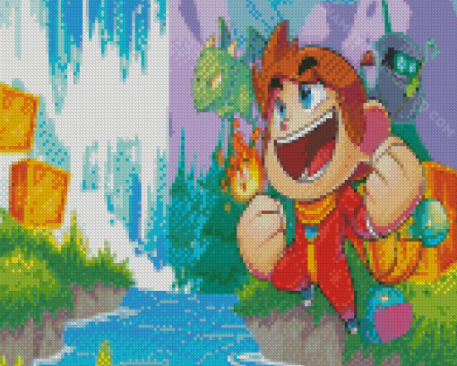 Alex Kidd Diamond Paintings