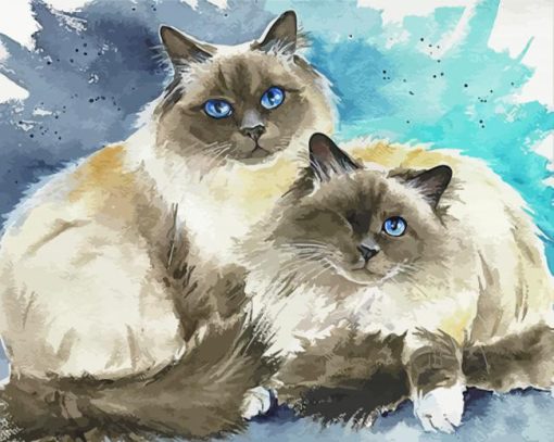 Birman Cats Diamond Paintings