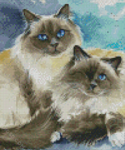 Birman Cats Diamond Paintings