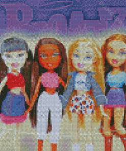 Bratz Fashion Dolls Diamond Paintings