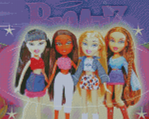 Bratz Fashion Dolls Diamond Paintings