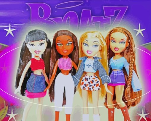 Bratz Fashion Dolls Diamond Paintings