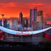 Canada Calgary Sunset Diamond Paintings