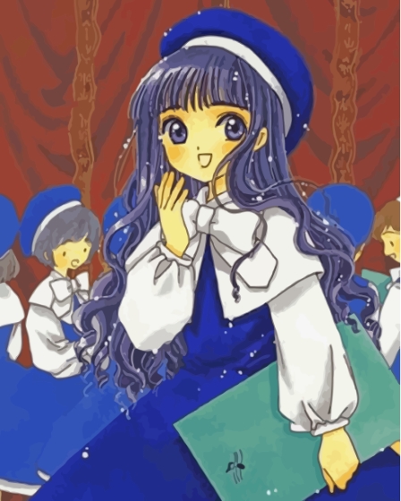 Cardcaptor Sakura Anime Tomoyo Daidouji Diamond Paintings