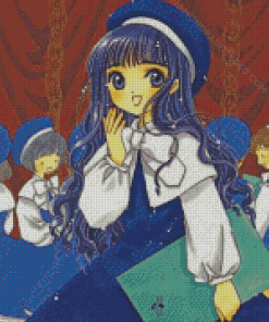 Cardcaptor Sakura Anime Tomoyo Daidouji Diamond Paintings