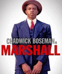 Chadwick Boseman Marshall Diamond Paintings