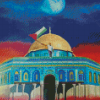 Dome Of The Rock Palestine Diamond Paintings